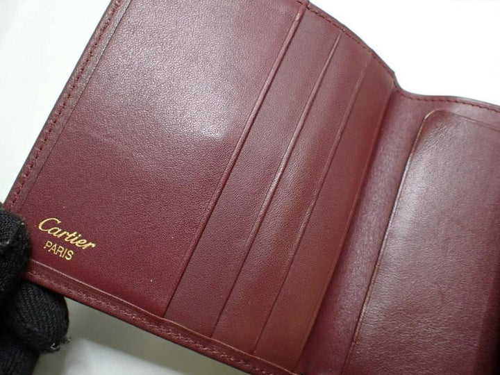 Bordeaux Tri-Fold Wallet