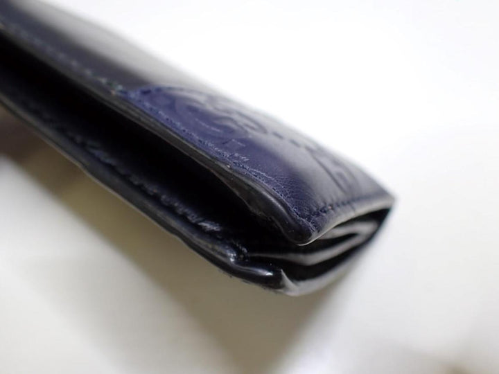 Black GG Canvas Card Case