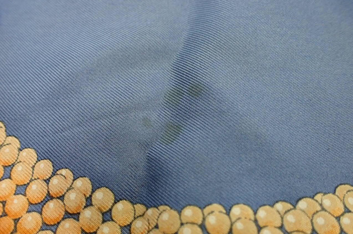 Blue Silk Scarf