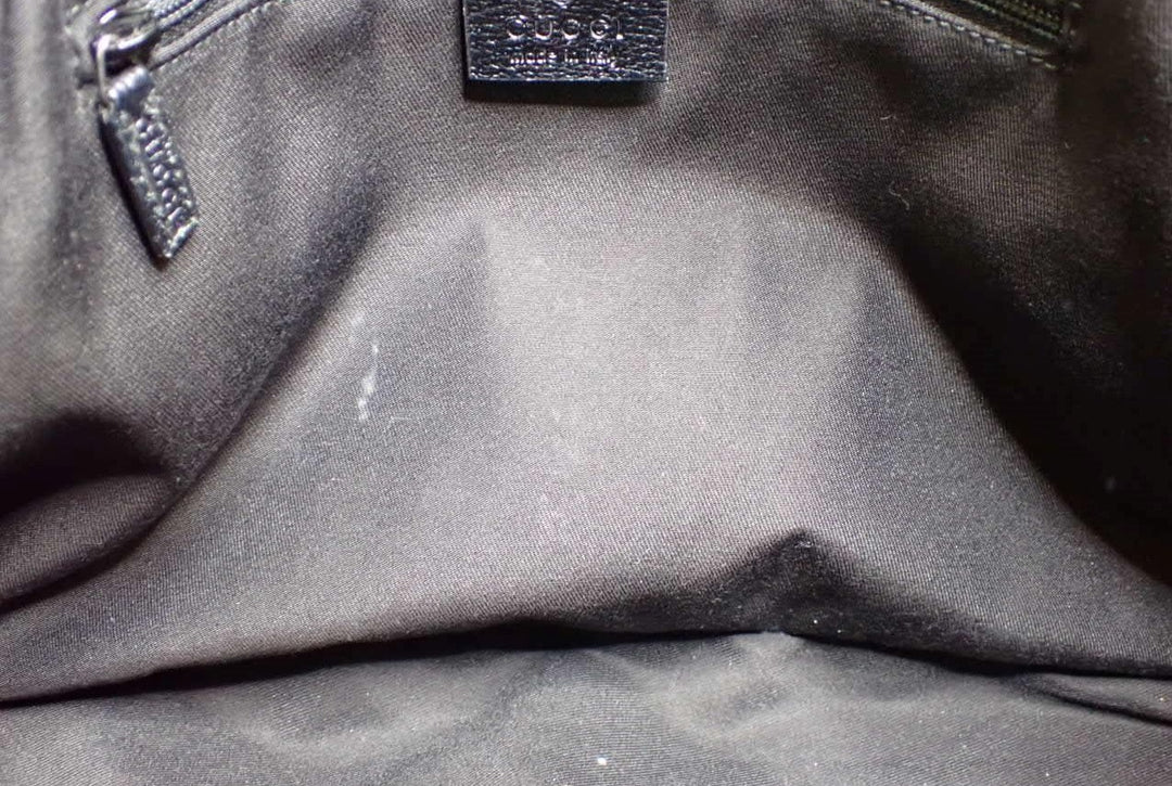 Black GG Canvas Tote Bag