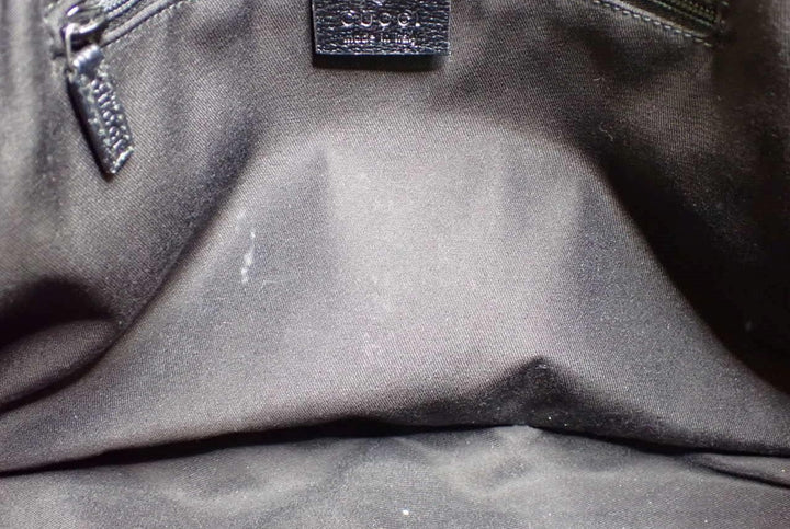 Black GG Canvas Tote Bag