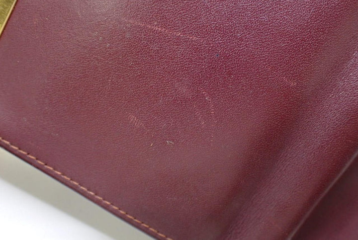 Bordeaux Tri-Fold Wallet