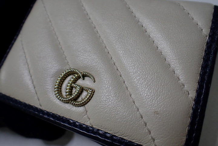 Beige Compact Wallet