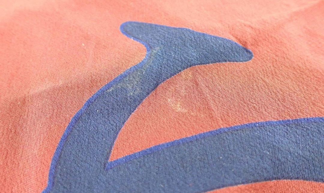 Navy Blue Silk Scarf