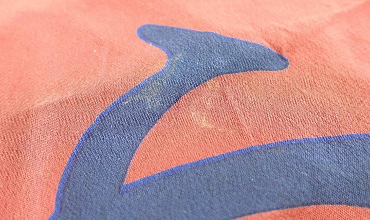 Navy Blue Silk Scarf
