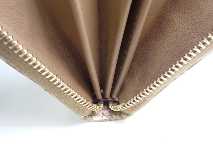 Beige Zippy Wallet