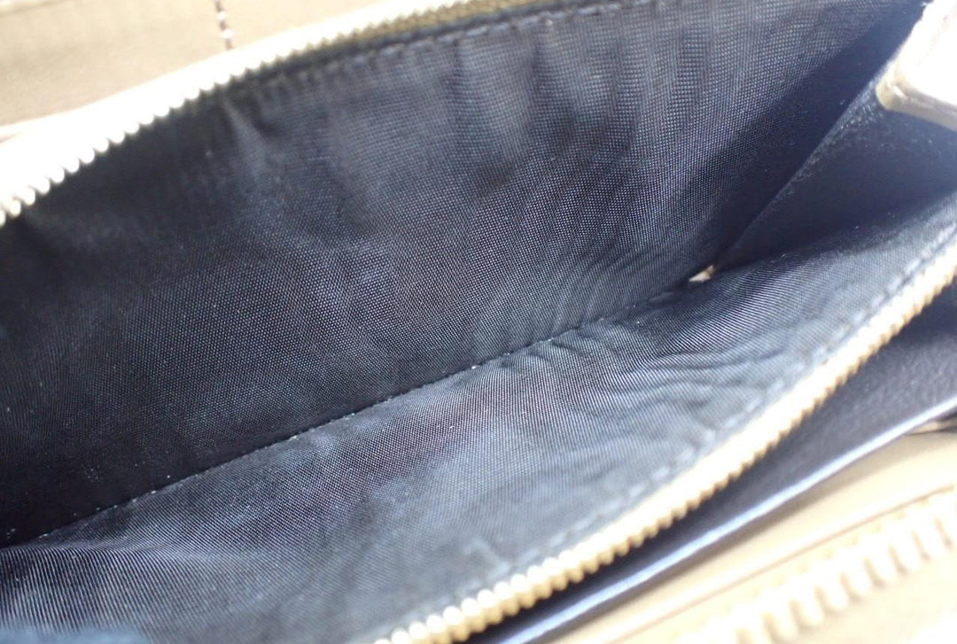 Beige Zippy Wallet