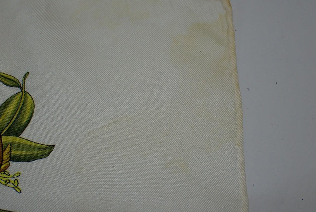 Beige Silk Scarf
