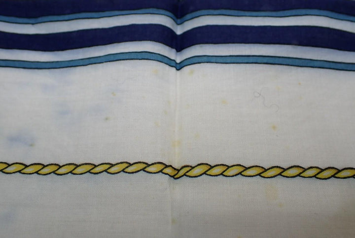 White Silk Scarf