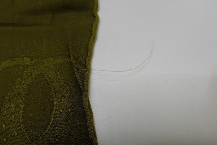 Green Silk Scarf