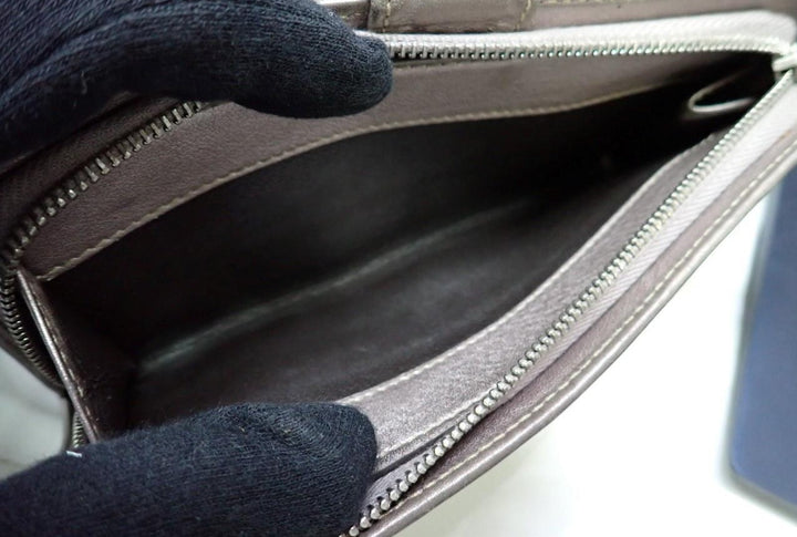 Beige Sima Long Wallet