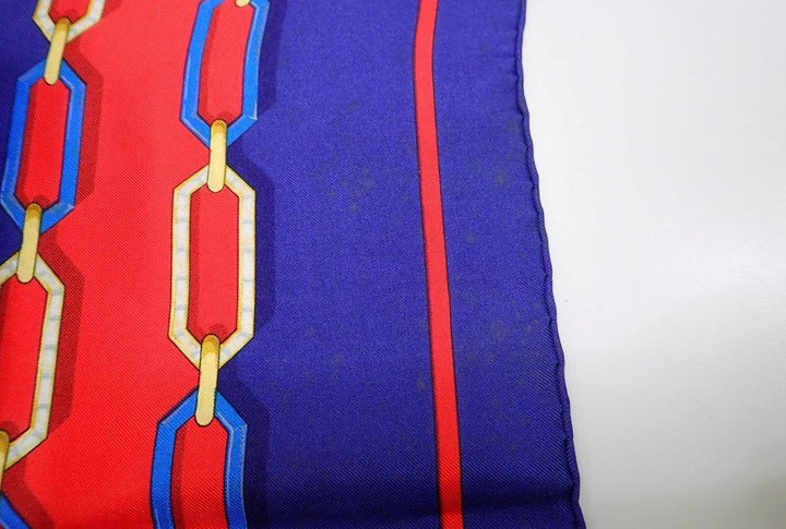 Blue Silk Scarf