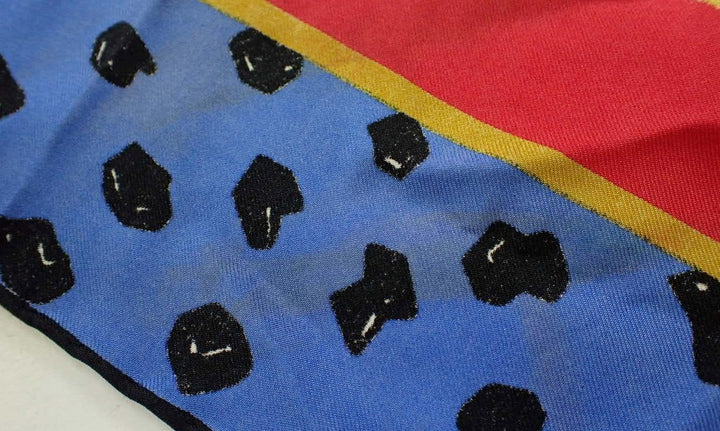 Blue Silk Scarf