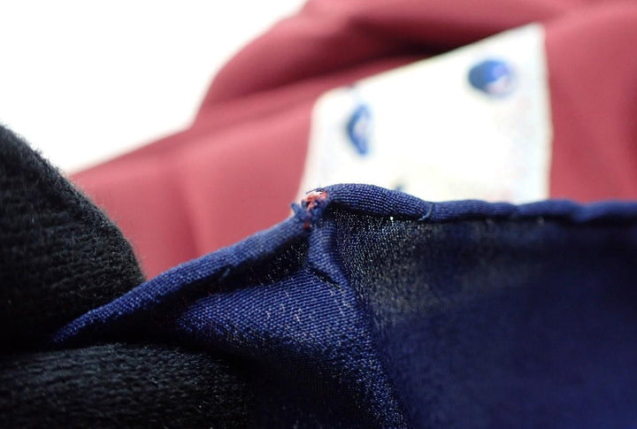 Navy Blue Silk Scarf