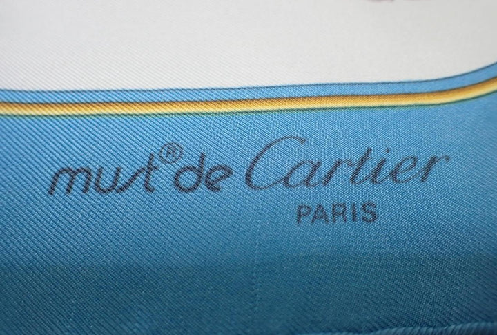 Blue Silk Scarf