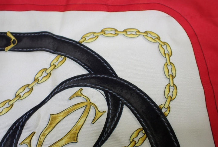 Red Silk Scarf