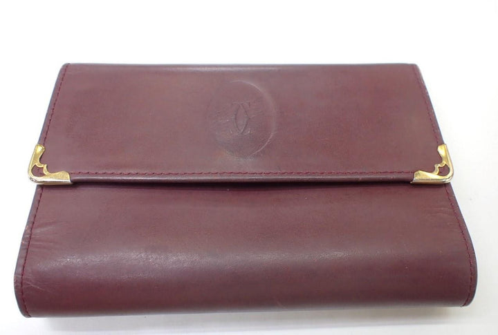 Bordeaux Tri-Fold Wallet