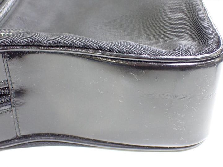 Black Bamboo Handbag