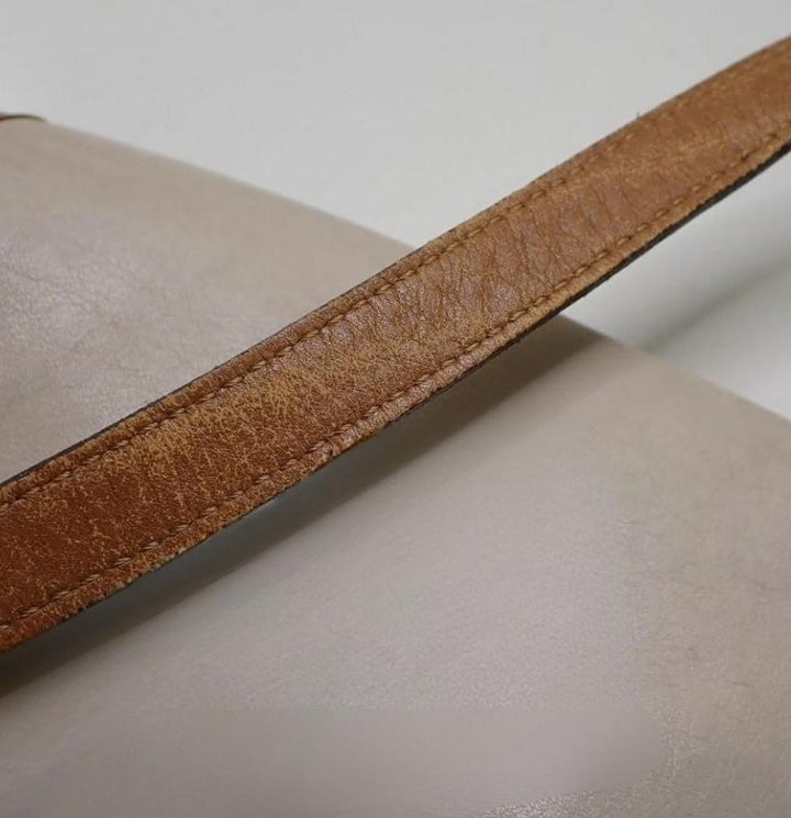 Beige Shoulder Bag