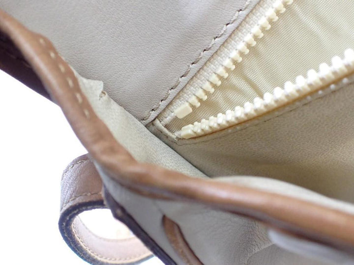 Beige Shoulder Bag