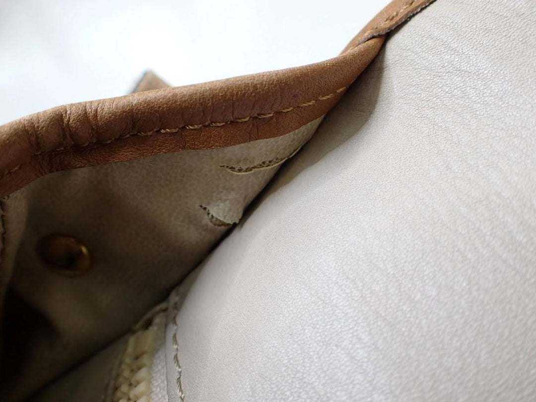 Beige Shoulder Bag