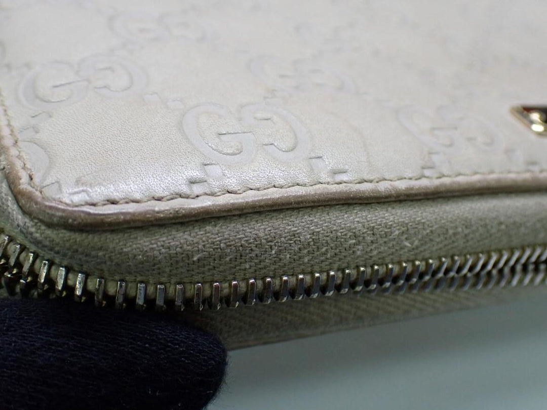 Beige Sima Zippy Wallet