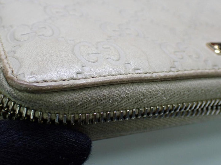 Beige Sima Zippy Wallet