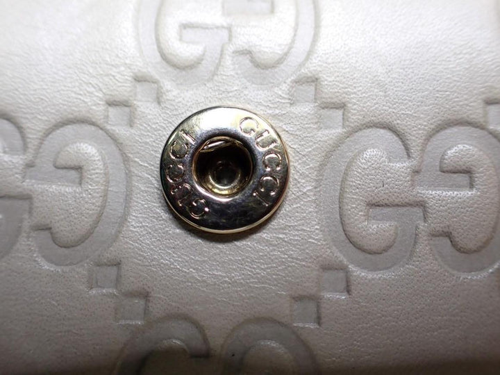 Beige Sima Long Wallet