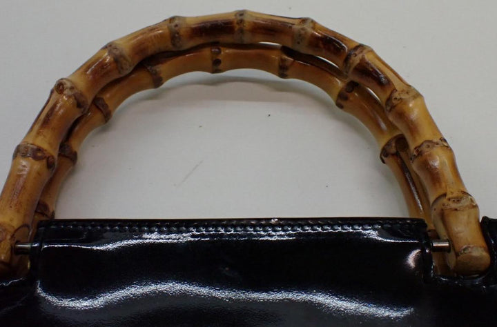 Black Bamboo Handbag